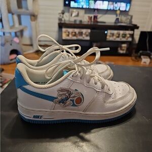 Kids Air Force 1 space jam